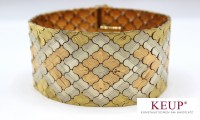 Armband - tricolor gest. 750