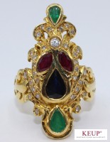 Damenring - Gelbgold gest. 750