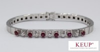 Armband - Weißgold gest. 750