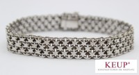 Armband - Weißgold gest. 18 K