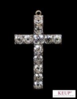 Großes Brillantkreuz