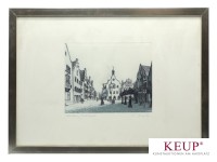 Paar Radierungen - Manfred Sillner (1937)