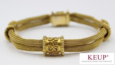 Armband - Gelbgold gest.585
