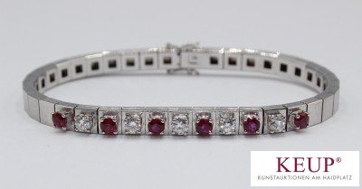 Armband - Weißgold gest. 750