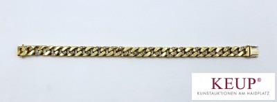 Panzerarmband - Gelbgold gest. 585