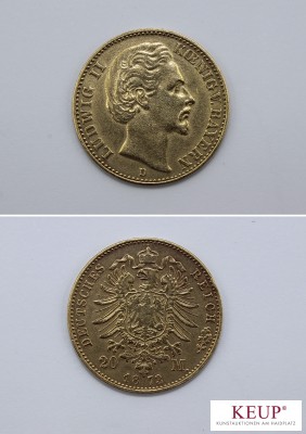 Bild Goldmünze - Kaiserreich