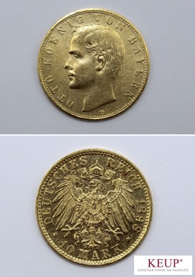 Bild Goldmünze - Kaiserreich