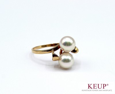 Damenring - Gelbgold gest. 18 K