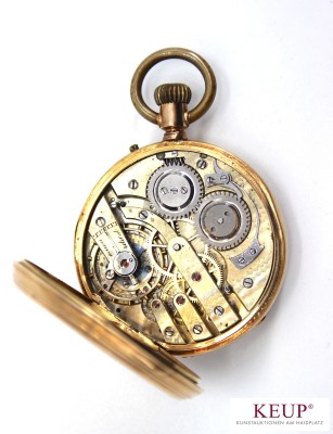 Goldene Taschenuhr