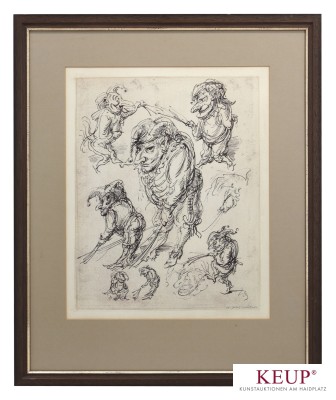 Picture A. Paul Weber (1893 - 1980)