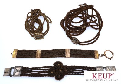 Bild Lot Echthaarketten