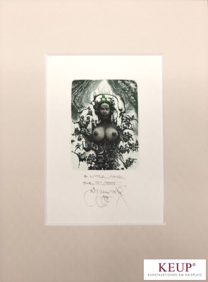 Bild Radierung - Albin Brunovsky (1935-1997)