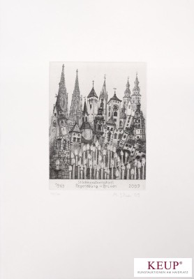 Picture Manfred Sillner - Radierung