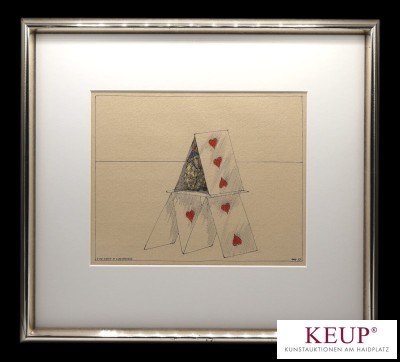 Zeichnung - Paul FLORA (1922-2009)